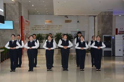 以賽促干！濰坊市坊子區(qū)政務(wù)服務(wù)大廳舉辦文明服務(wù)禮儀“大比武”